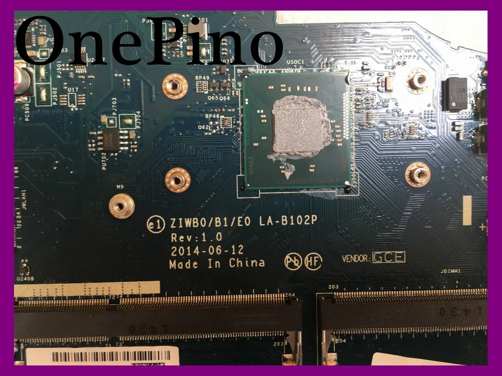 ZIWB0/B1E0 LA-B102P материнская плата для Lenovo B40 B40-30 ноутбука N3520 CPU DDR3 | Компьютеры и офис