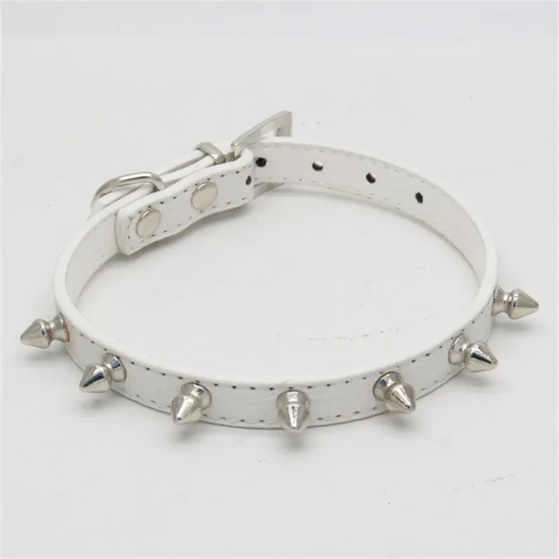 Ошейники для кошек маленькие собаки шипы материалы с заклепками