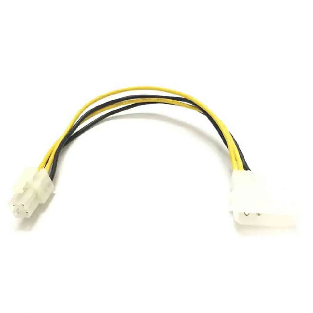 Горячий P3 4 Pin источник питания для P4 12V Конвертер кабель адаптер usb sata riser card rj45