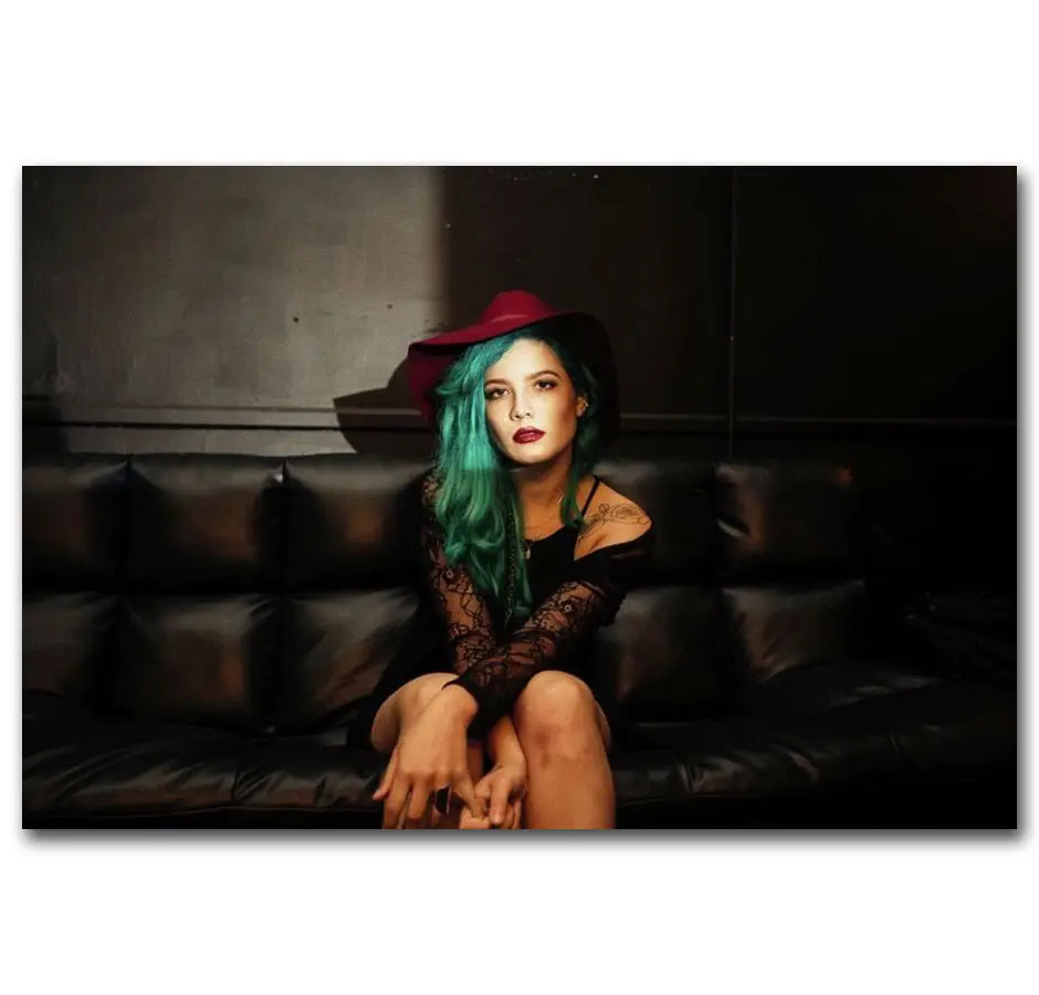 Художественный принт Halsey Badlands Новый Americana призрак The Weeknd 14x21 24x36 27x40 дюймов шелк