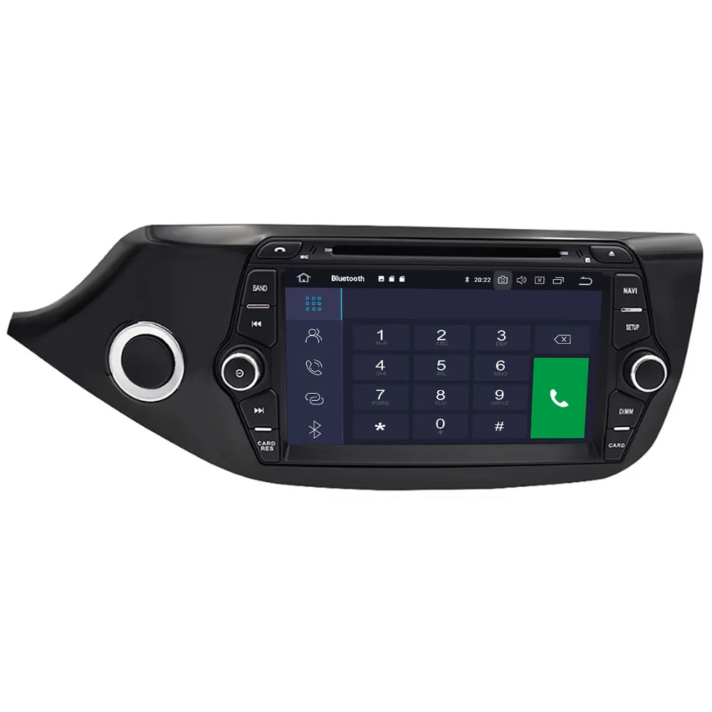 Автомобильный DVD-плеер 4 + 32 ГБ Android 9 0 для KIA CEED 2013 2014 2015 2016 радио Ibiza GPS навигация по