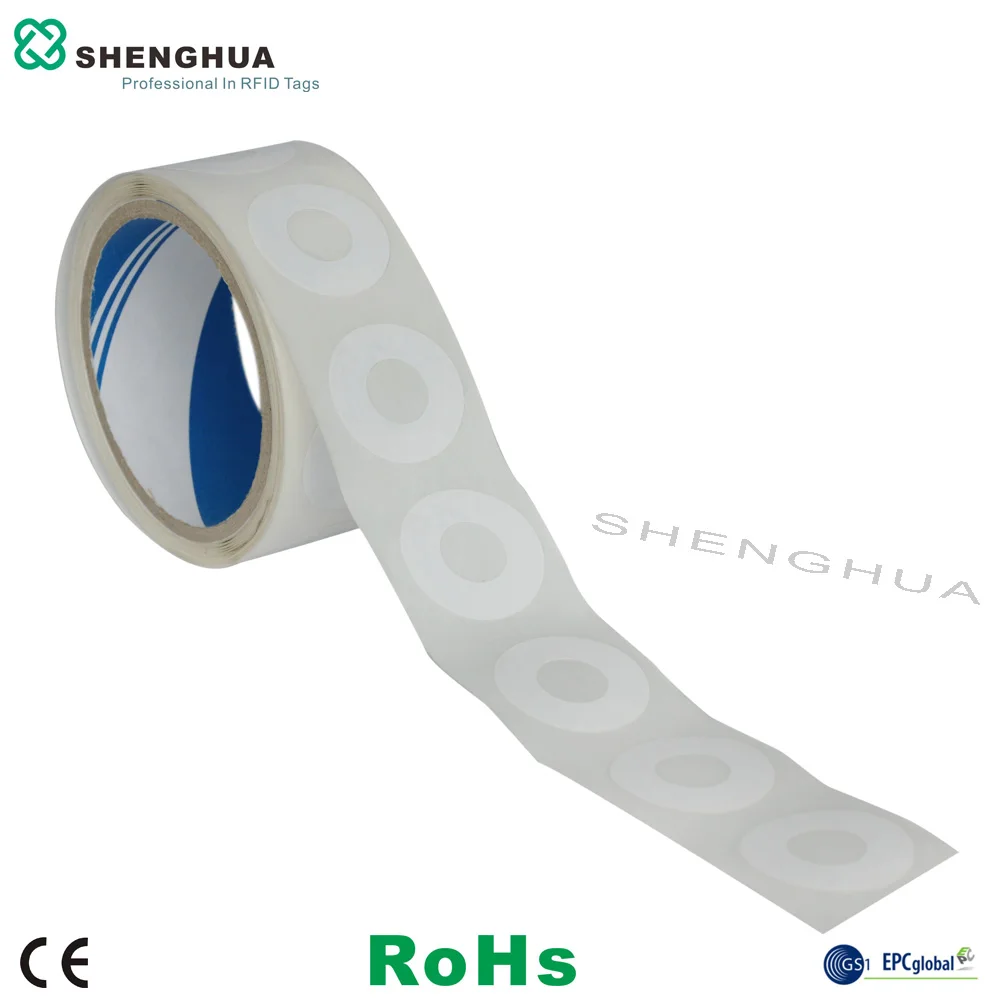 1000 штук упак. низкая стоимость RFID диск стикер тег ISO 18000 6C EPC Gen2 UHF Пассивный