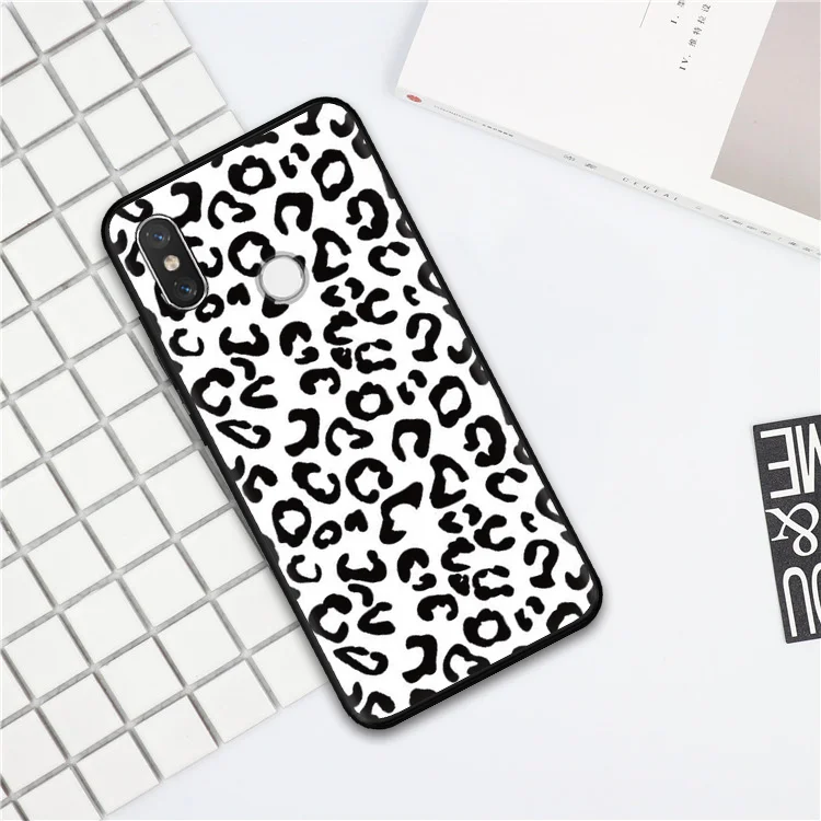 Чехол для телефона для Xiaomi mi A2 8 Lite Red mi S2 Y2 примечание 6 Pro 5A 5P 6A 5 6X5X3 4 4X 4A A1 A2 чехол силиконовый черный бант из ленты TPU с изображением крышка - Цвет: bwbai