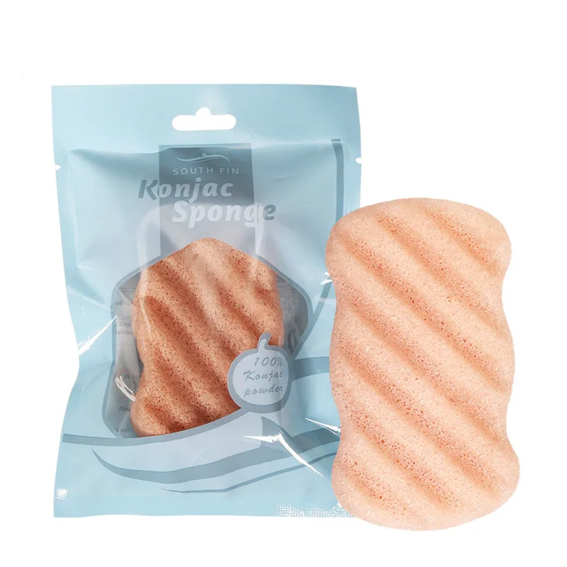 Спонж спонж Натуральный Мягкий Konjac для лица пуховка для лица очищающая для тела моющая губка для отшелушивания очищающая Ванна для умывания Защита лица для кожи