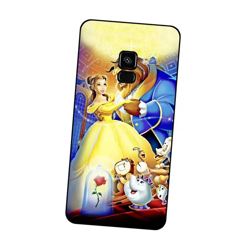 N268 Beauty And The Beast Black Silicone Case Cover For Samsung Galaxy J2 J3 J4 J5 J6 J7 J8 Pro Plus Prime 2018 2017 |