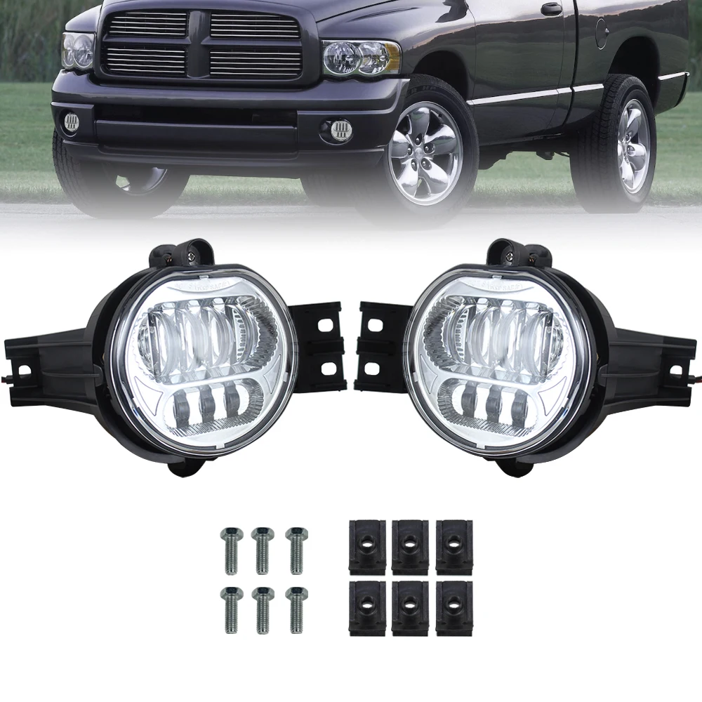 Для Dodge Ram 1500 2002-2008 2500 3500 2003-2009 Durango 2004-2006 светодиодный передний бампер автомобиля