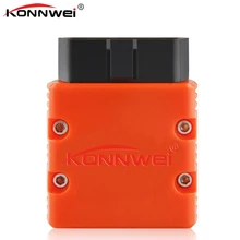 Konnwei ELM327 Bluetooth V1.5 PIC18F25K80 OBD 2 OBD2 сканер ELM 327 OBDII KW902 для телефонов на