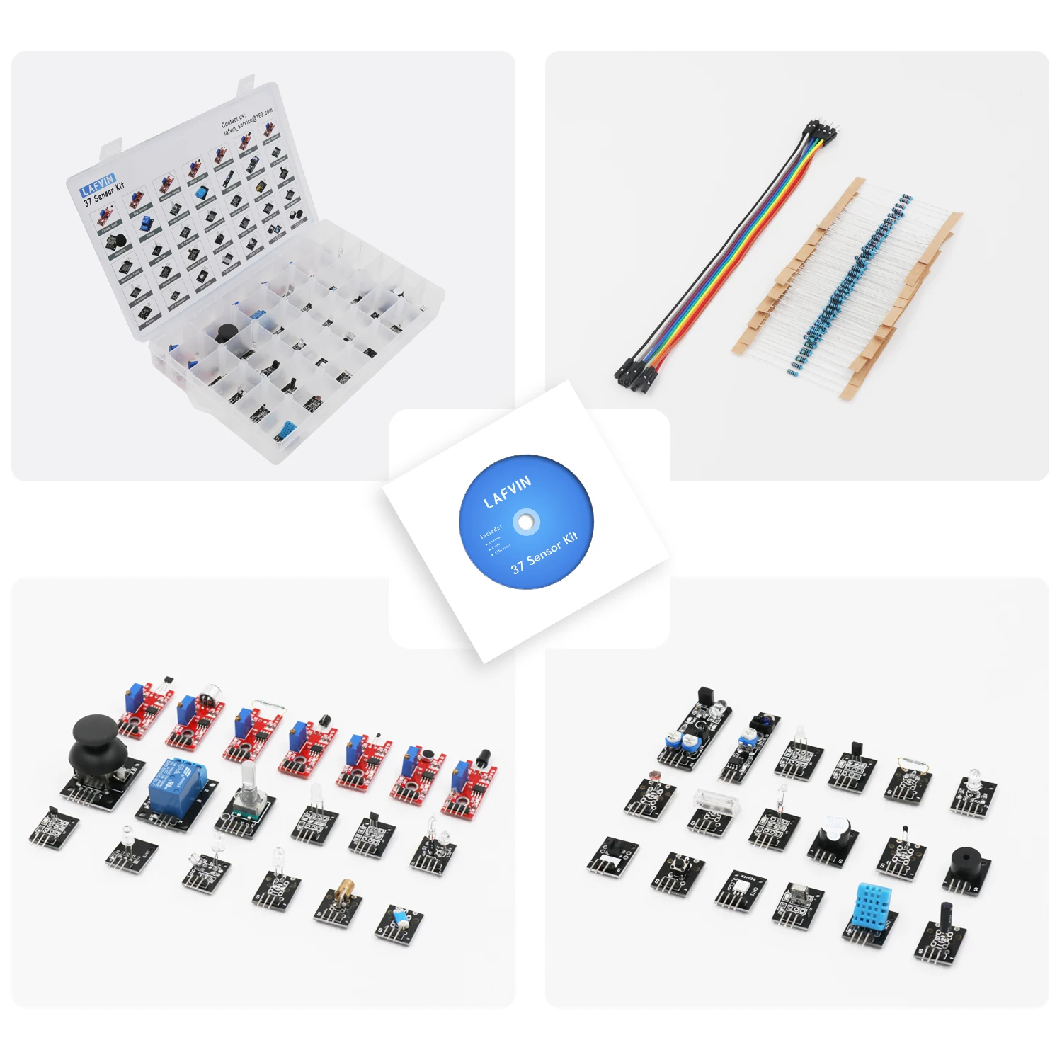 Комплект сенсорного модуля 37 l для Arduino UNO R3 MEGA 2560 NANO с учебным