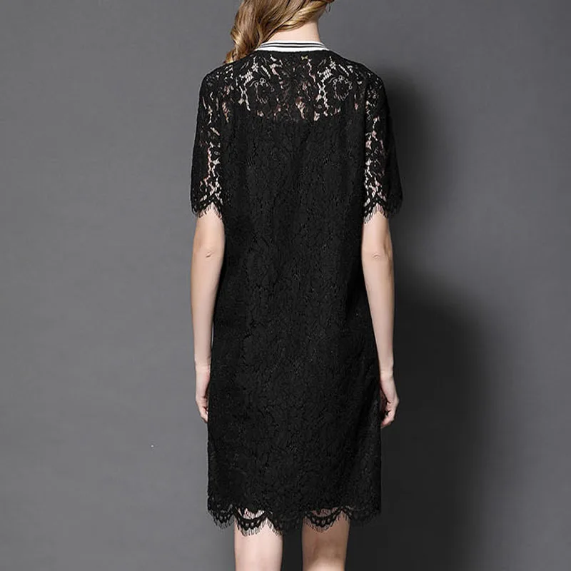 Новая мода весна и лето платье Для женщин printted Круглая горловина свободное |