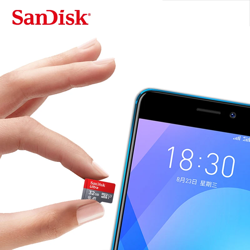 SanDisk A1 карта памяти 200 ГБ 128 Гб 64 98 МБ/с./с 32 Micro sd класс 10 UHS-1 флэш-карта Microsd TF/SD карты