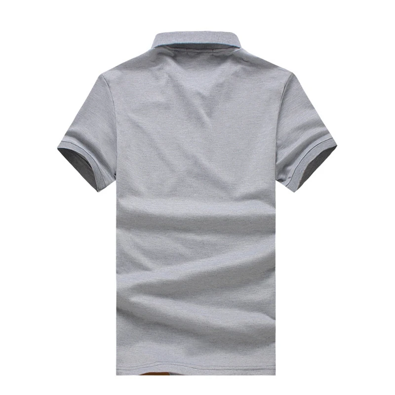 Мужская дышащая рубашка-поло с коротким рукавом и цветочным принтом | одежда