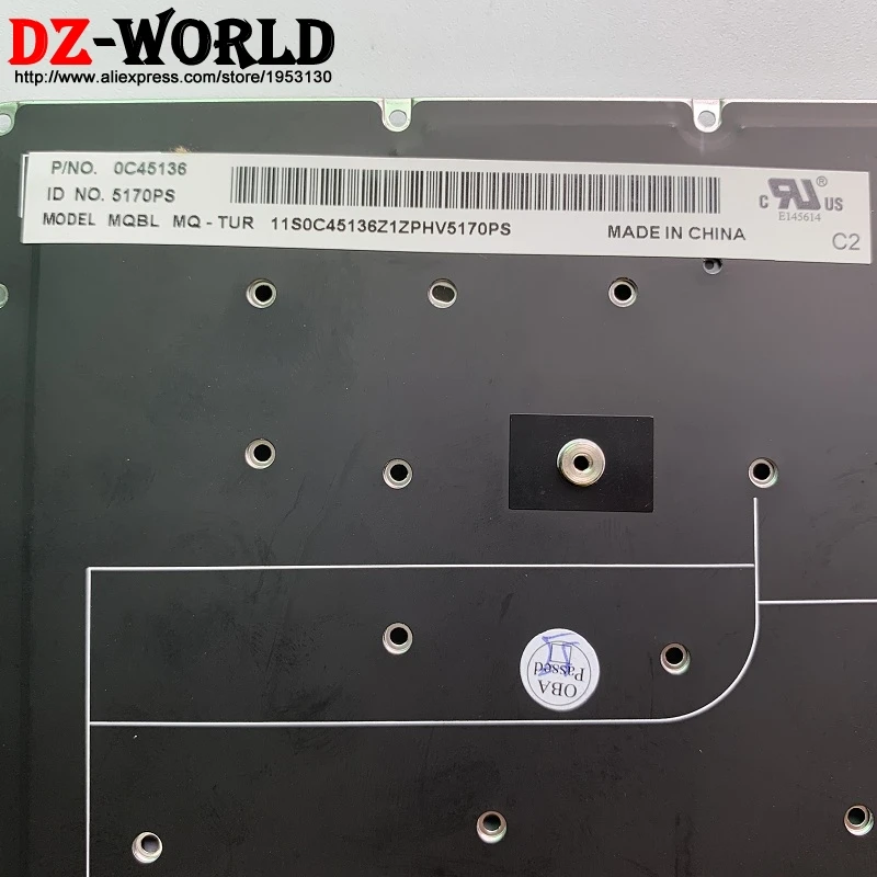 Новая/оригинальная TR Турецкая клавиатура с подсветкой для Lenovo Thinkpad X1 Carbon 2nd 20A7 20A8