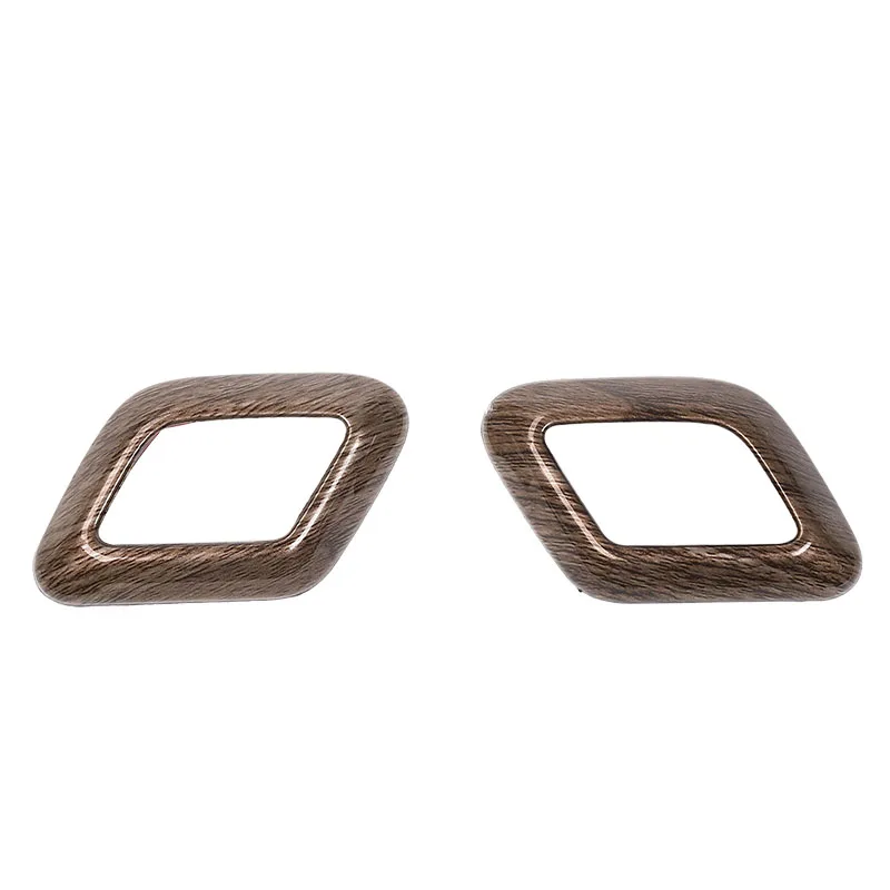wood grain MOPAI, автомобильный внутренний рычаг переключения передач, ручка, украшение, кольцо, крышка, наклейки для Ford F150,, вверх, автомобильные аксессуары, Стайлинг автомобиля - Название цвета: wood grain