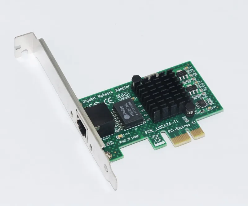 Новый чипсет Intel 82574L истекающий 9301CT гигабитный Ethernet-адаптер для ПК PCIE X1 сетевой