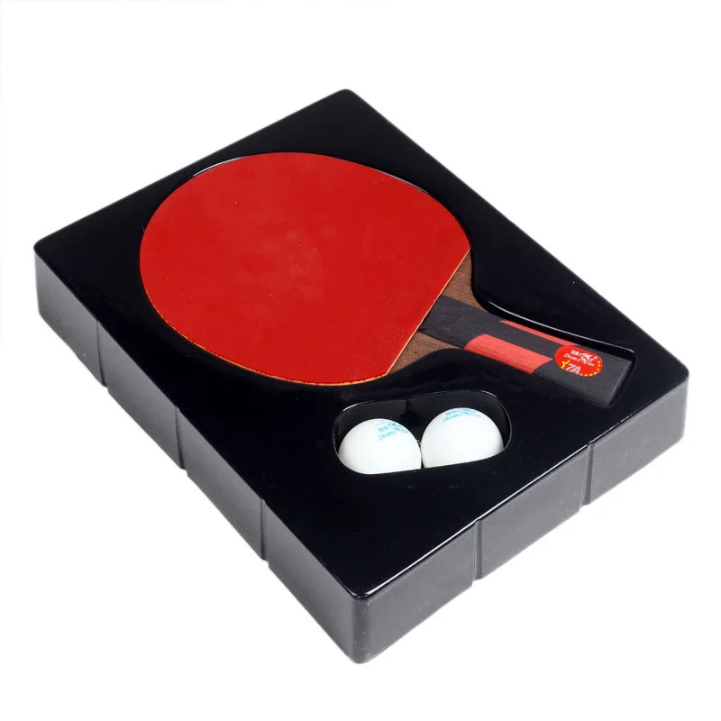 Оригинальная Двойная рыба 7AC 7 звезд настольный теннис готовые ракетки дерево