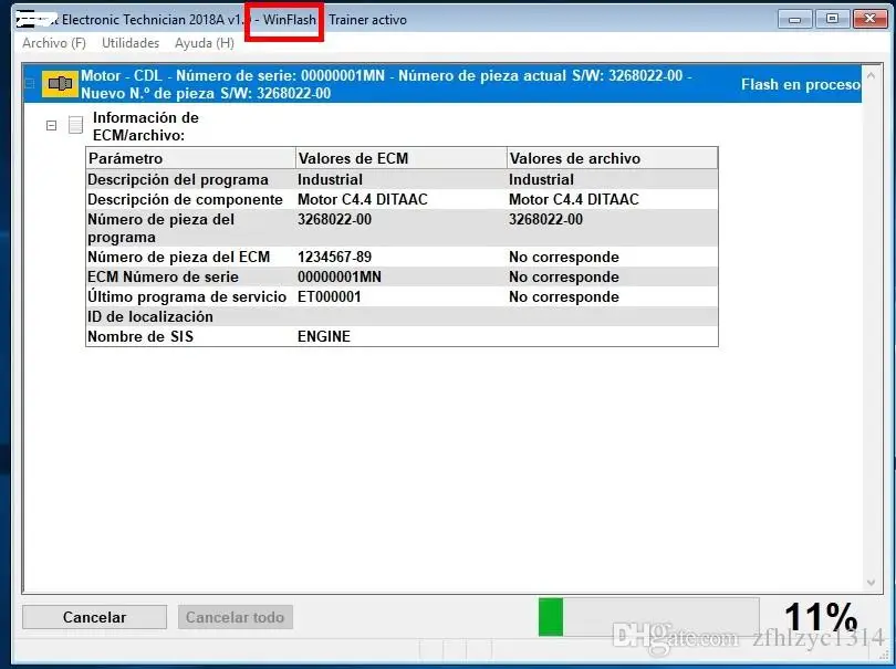 Для установки ноутбука d630 ET 2018c или et 2021a и sis 2019 7 + с адаптером Real cat 3 flash file