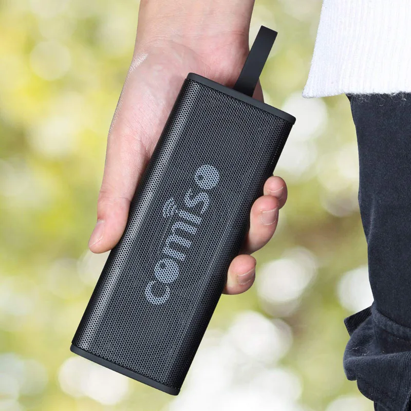 Bluetooth Колонка COMISO s IPX7 Водонепроницаемая беспроводная Портативная колонка