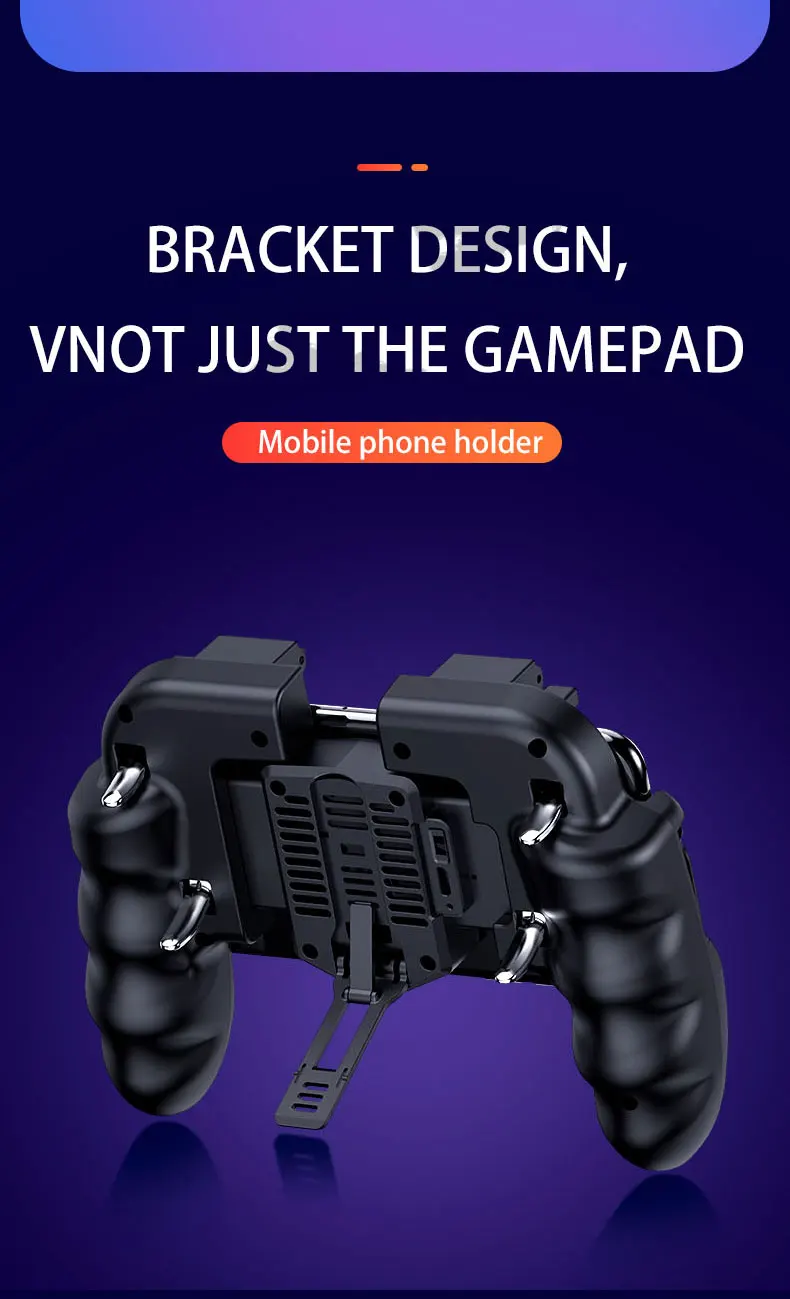 Тепловыделение геймпад для PUBG мобильный контроллер игровой консоли для Android IOS джойстик Handjoy Joypad геймпад для iPhone