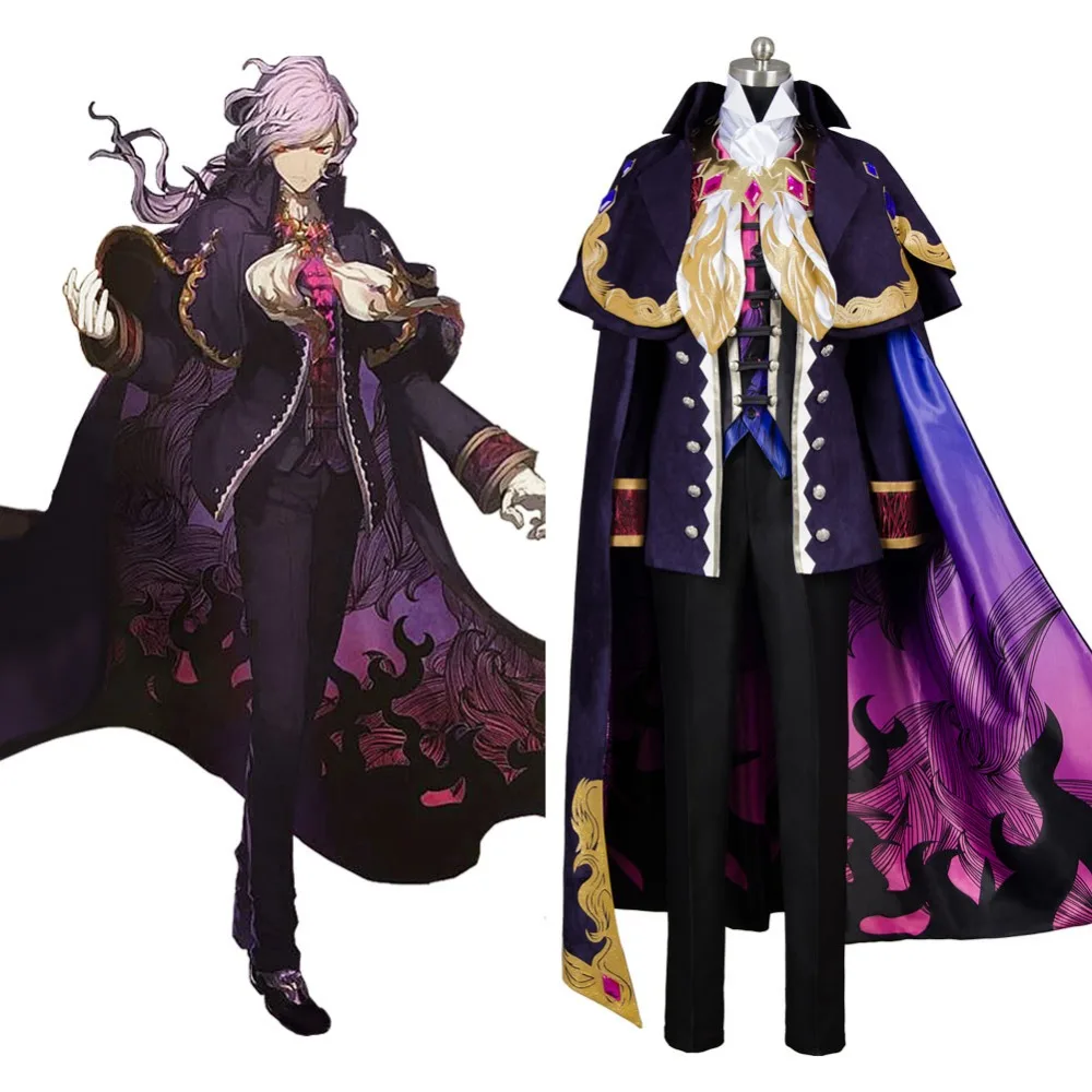 Карнавальный костюм для косплея Fate Grand Order Monte Cristo Edmond Dantes Avenger карнавальный
