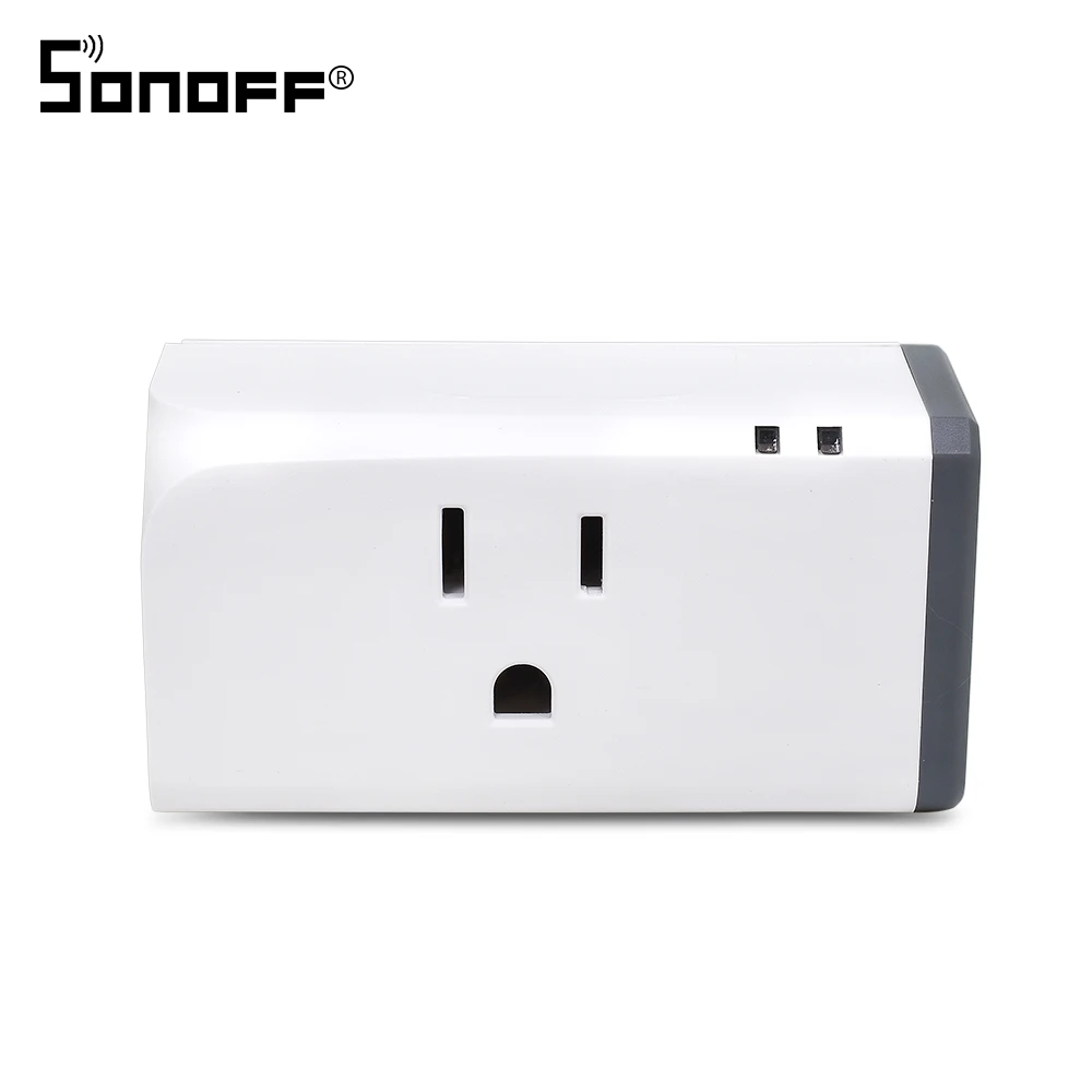 SONOFF S31 SONOFF S31 Мини Wifi умная розетка США штекер 16А модули таймер контроль мощности умный дом работа с Alexa Google помощник - Комплект: SONOFF S31