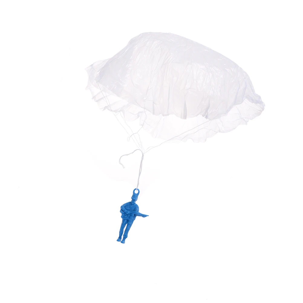 

3PCS Outdoor Games Mini Kids Parachute Hand Throwing Parachute Toy Play Children Educational Parachute With Figure Soldier