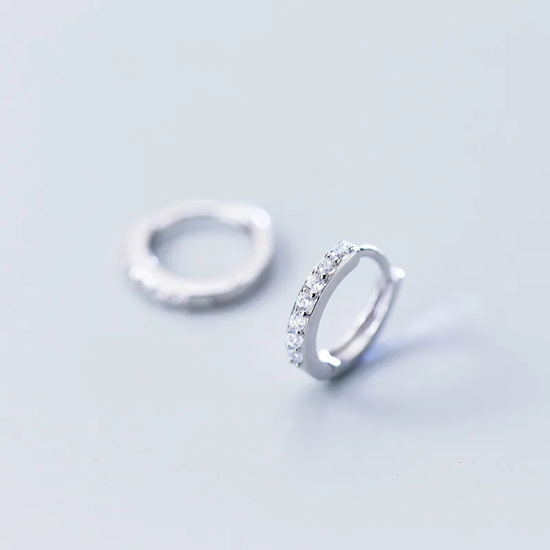 Серьги клипсы женские из стерлингового серебра 100% пробы|Серьги-клипсы| |