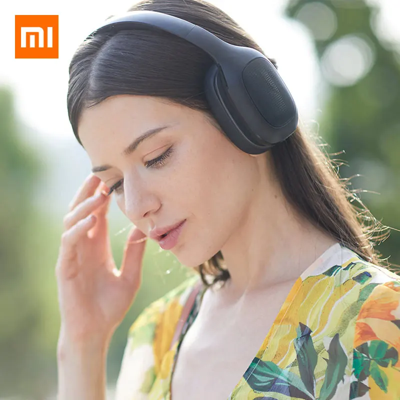 Новые Xiaomi mi Bluetooth беспроводные наушники 4,1 версия наушники aptX 40 мм Dyna mi c PU гарнитура для мобильного телефона