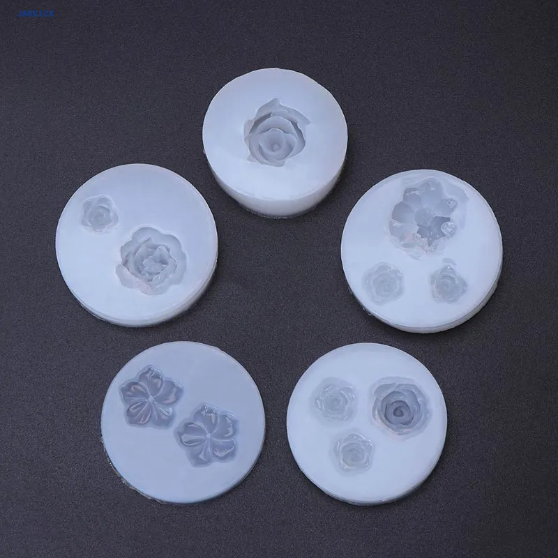 

Силиконовая форма, поделки, цветок, цветочное украшение «сделай сам», украшения для торта, ювелирные изделия, подвеска, литье из смолы