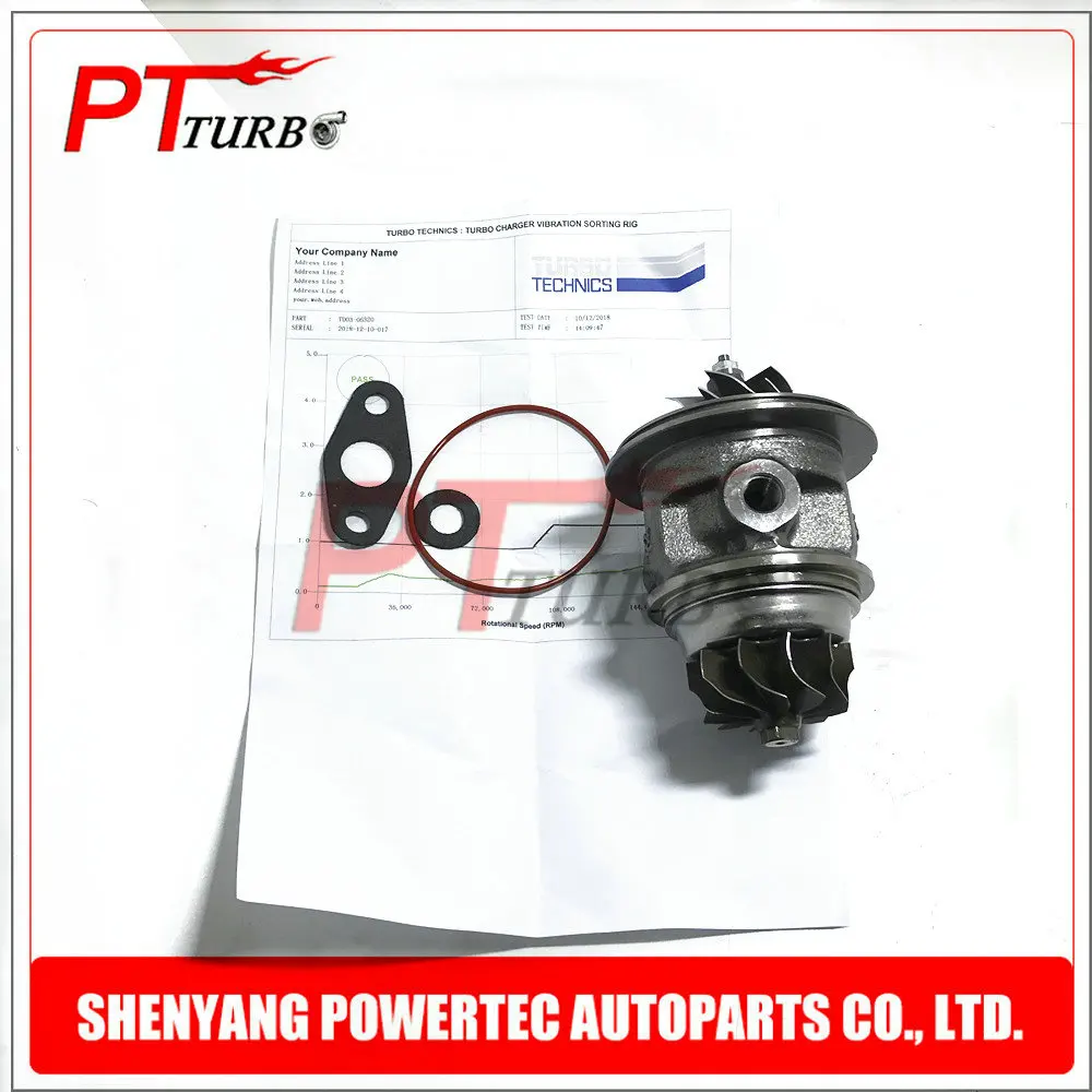 

CHRA turbine TD03 49131-06300 for Ford Ranger 2.2 L Engine PUMA 2012 - turbo cartridge Balanced BK3Q6K682NB core NEW repair kits
