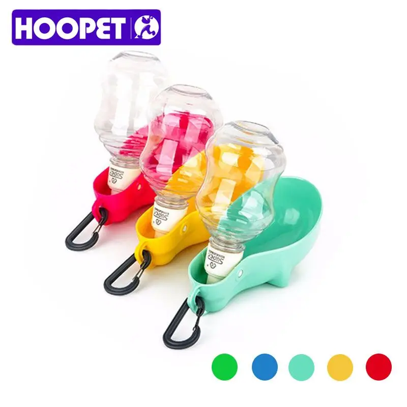 Портативный питье собак HOOPET из бутылки с водой практичная большая емкость
