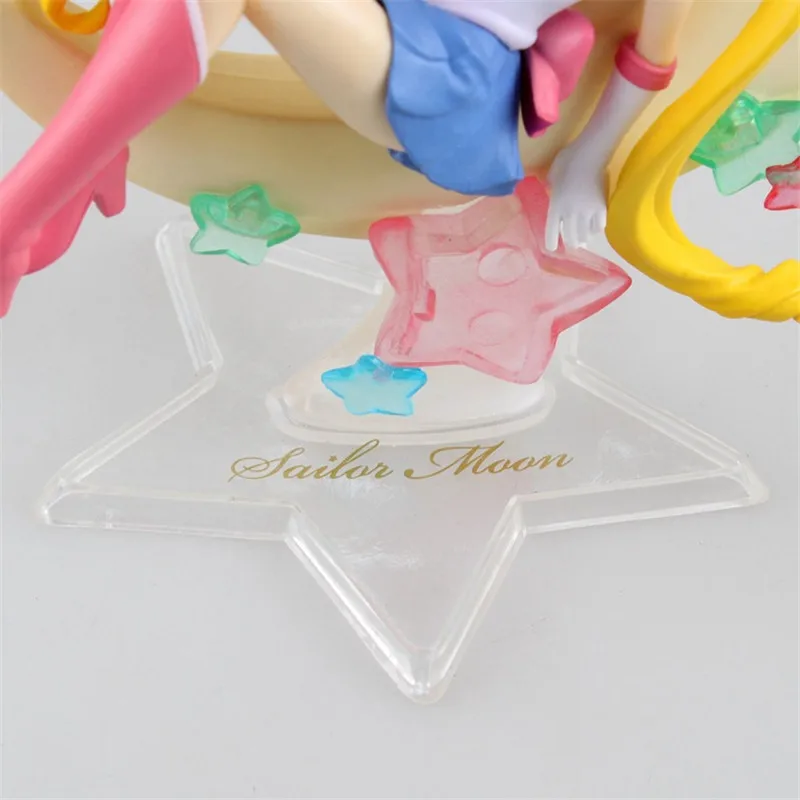 Аниме Сейлор Мун фигурки Tsukino Usagi Figuras Коллекция Модель игрушки куклы Brinquedos 15 см|toy