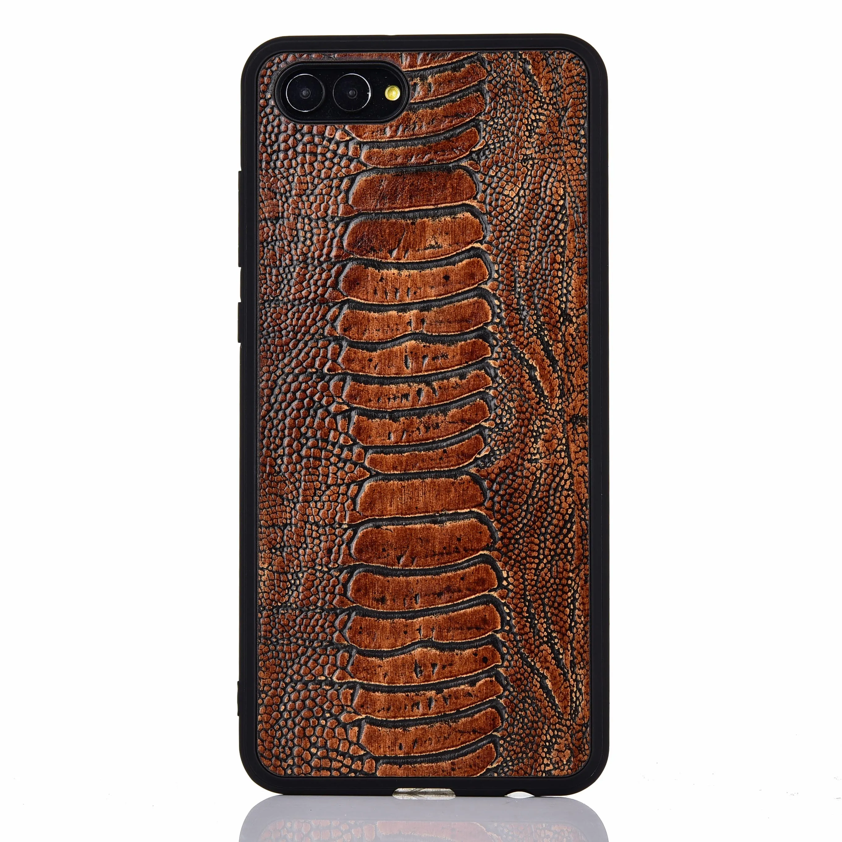 Phone Cover For Huawei Nova 2S / 3 Ostrich Foot Texture Genuine Leather Case Mobile Rear | Мобильные телефоны и