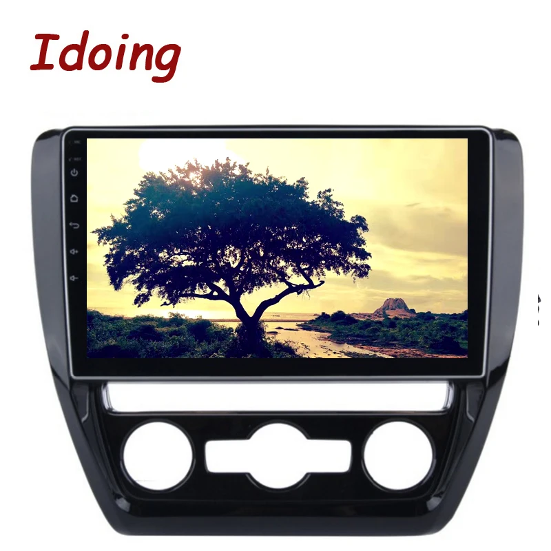 Idoing 1Din 10 2 &quotAndroid8.0/7 1 Автомобильный gps Мультимедийный проигрыватель для VW Jetta 2011 2015