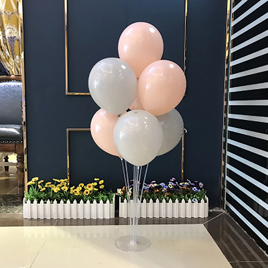 7pcs/lot Pink Latex Confetti Balloons Wedding&ampEngagement First Birthday Party Decorations Kids Ballon Decoration Anniversaire | Дом и сад