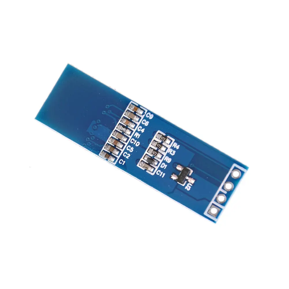 Модуль SSD1306 для самостоятельной сборки с ЖК-дисплеем 0 91 дюйма 128x32 IIC I2C Белый/Синий
