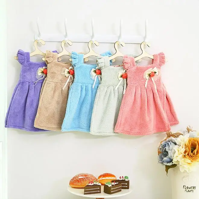 Платье принцессы юбка-полотенце для рук оригинальность поглощение воды