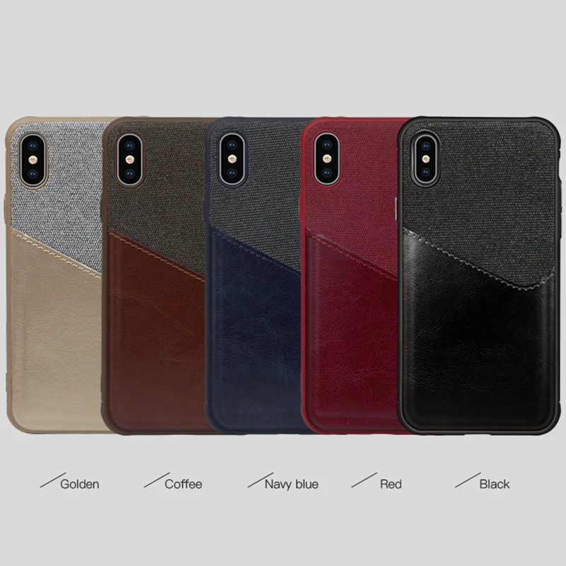 Мягкий чехол для телефона из искусственной кожи iPhone XS Max XR X 10 6 6s 7 8 Plus кошелек с