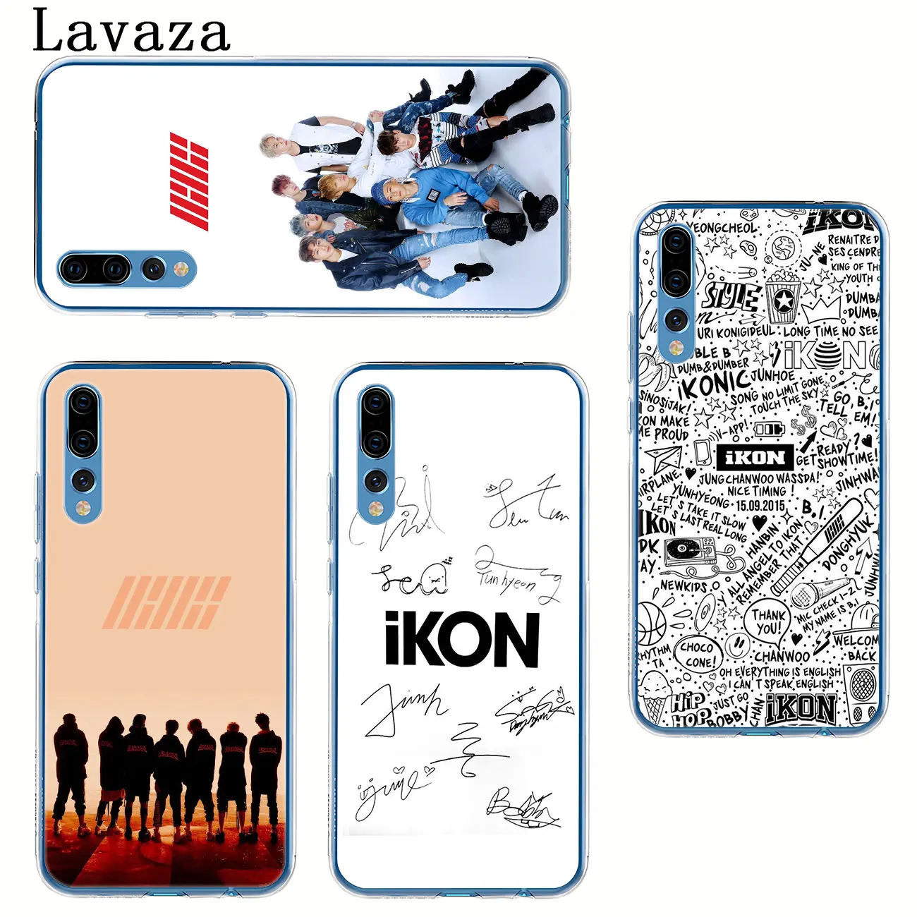 Твердый чехол для телефона Lavaza music ikon kpop Huawei P30 P20 P10 P9 Plus P8 Lite Mini 2017 2016 2015 P smart Z