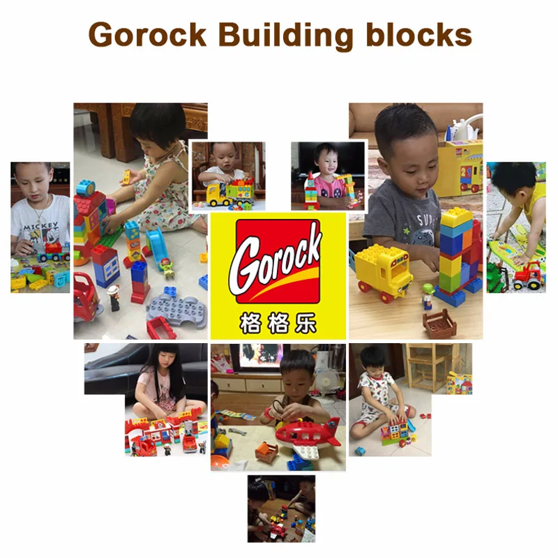 13 шт. оригинальный классический в виде животного (большие строительные блоки