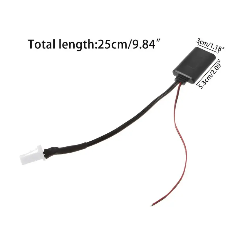 Новинка 1 шт. Автомобильный Bluetooth Aux кабель аудио приемник беспроводной