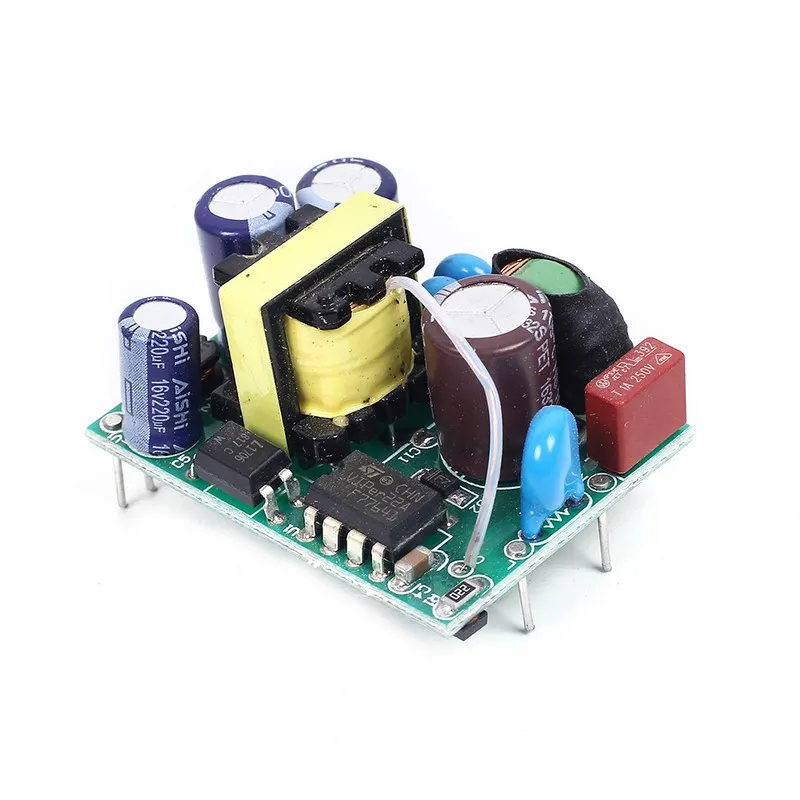 AC-DC / Dual Output Step Down Module AC 85V-265V to DC 5V/24V Overcurrent Protection | Электронные компоненты и