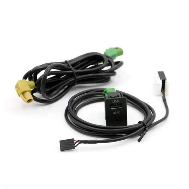 USB для автомобильного аудиокабеля прерыватель Passat B6 B7 CC Touran POLO RCD510 Lavado de cara +/310 + C|vw