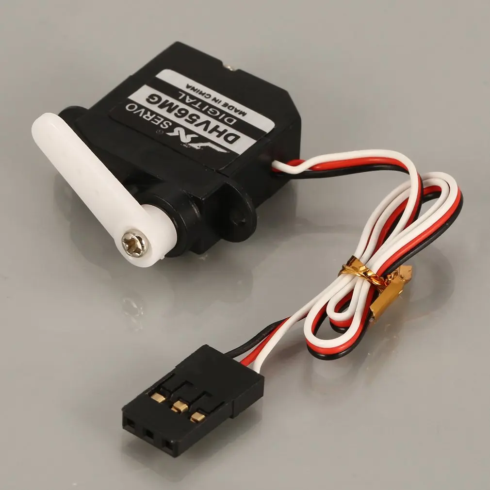 JX PDI-DHV56MG мини рулевой крутящий момент Цифровой Металлический шестерни Coreless сервопривод для RC маленький самолет с неподвижным крылом самолета