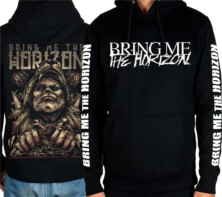 9 дизайнов толстовки с капюшоном Bring Me The Horizon Rock на молнии из тяжелого металла и