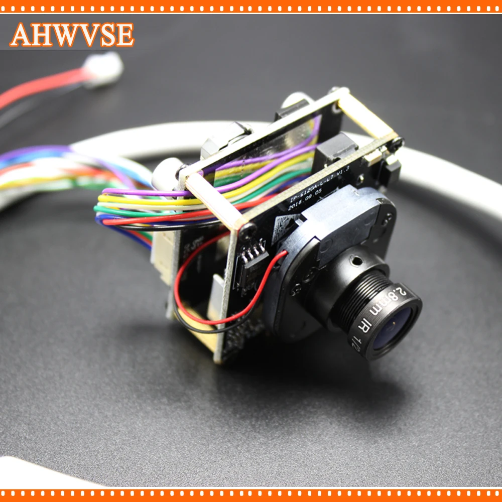 Ahwvse hi3516c + imx322 1080 P 25fps 720 960 HD POE IP Камера модуль доска DIY с сетевой кабель ONVIF P2P IRCUT|hd poe