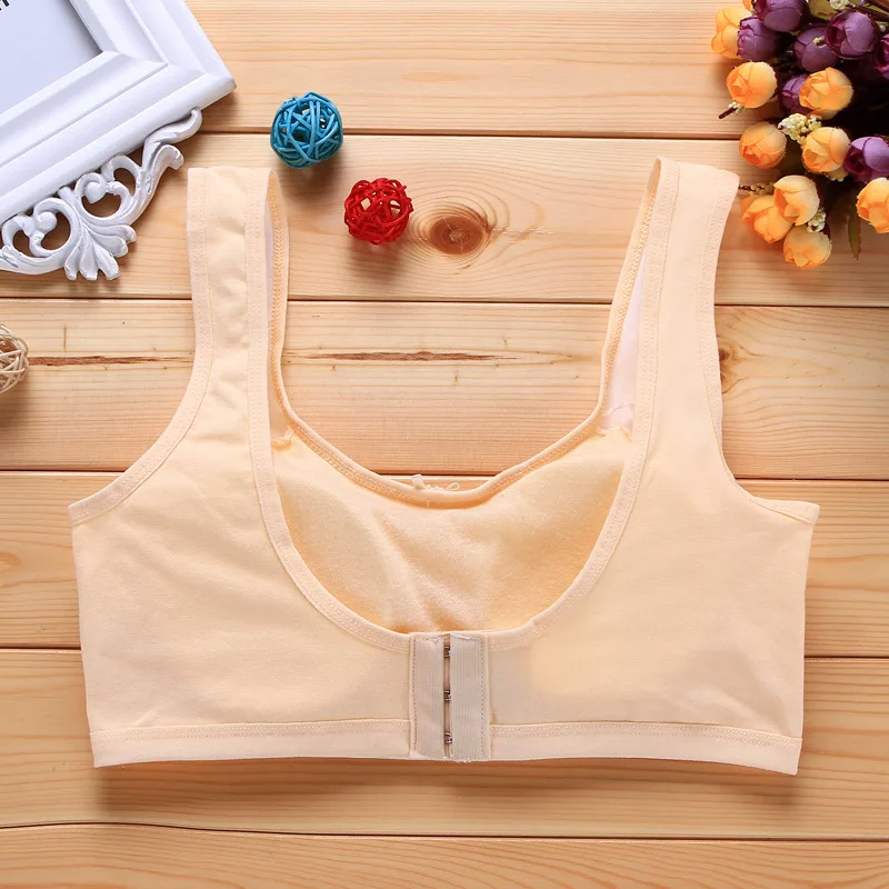 1 шт. хлопковые бюстгальтеры для маленьких девочек подростковое беспроводное