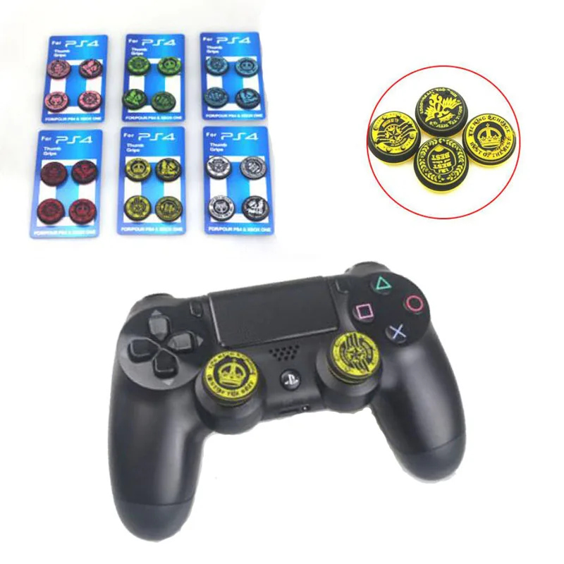 Новый чехол для джойстика Crown Gamepad Thumb Stick Grip Caps с джойстиком Sony PS3 PS4 Playstation Dualshock 3/4