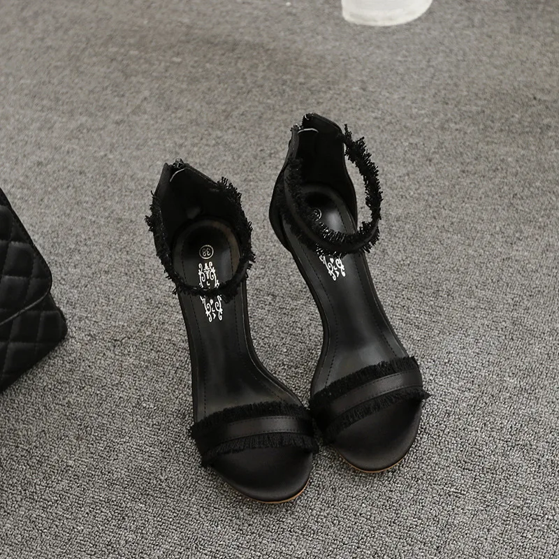 2019 zapatos de mujer женские босоножки на высоком каблуке sapato feminino melissa sandalias ayakkabi talons haut