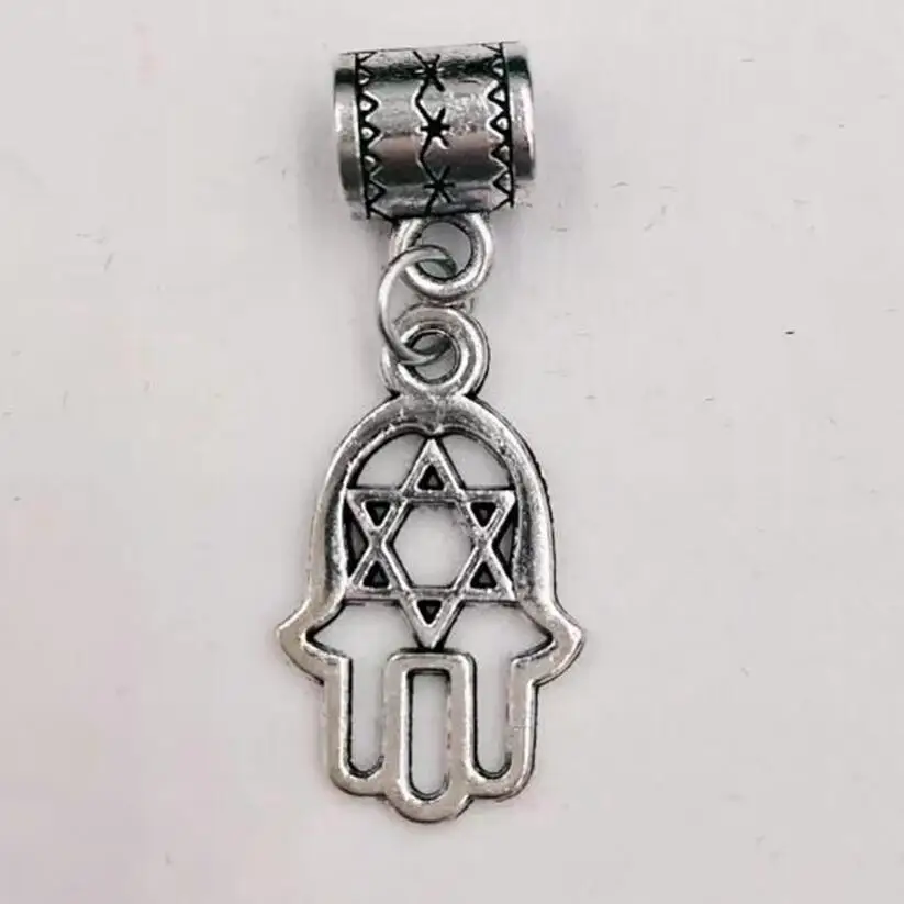Розничная продажа новинка европейский и американский стиль Fatima Hamsa амулеты для