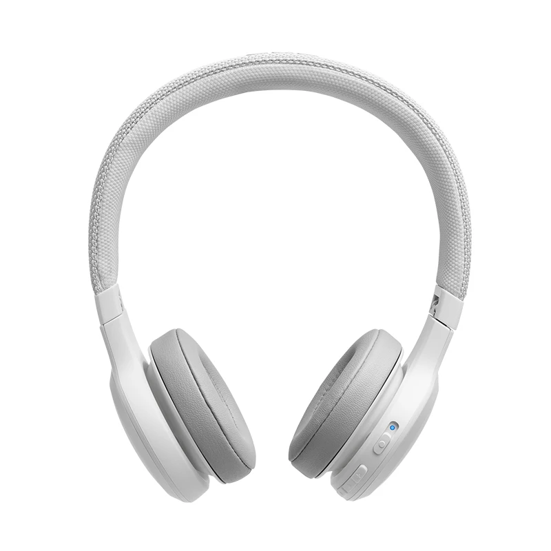 White JBL LIVE 400 Беспроводная bluetooth-гарнитура Смарт наушники на ухо легкие громкой связи музыкальные наушники с микрофоном 24Hr время музыки - Цвет: White